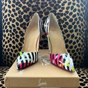 BNIB Christian Louboutin So Kate Cinestripes Size 40.5
